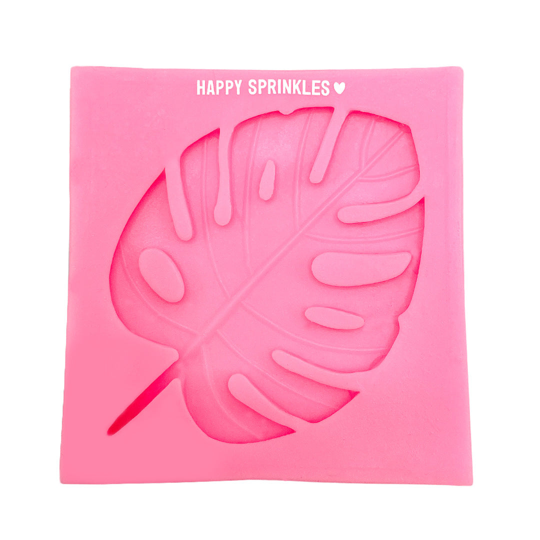 SALE - Fondantform Monstera