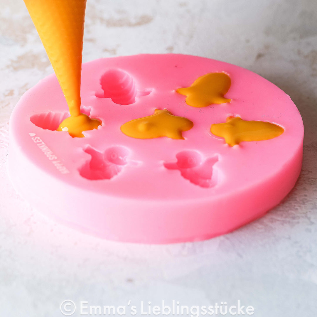 Molde de abeja de silicona