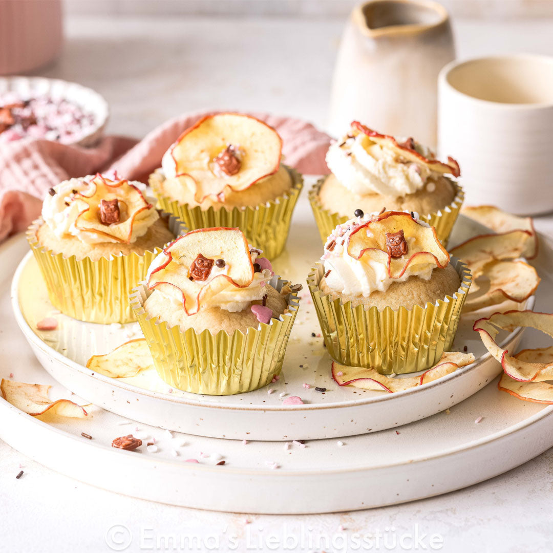 Backförmchen Gold Folie