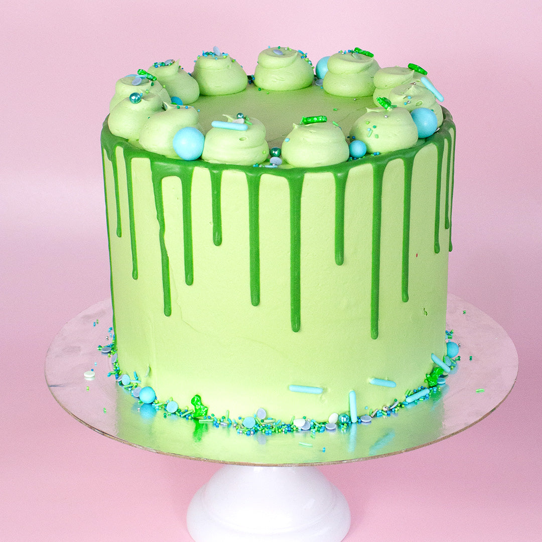 Happy Drip - Grass Green