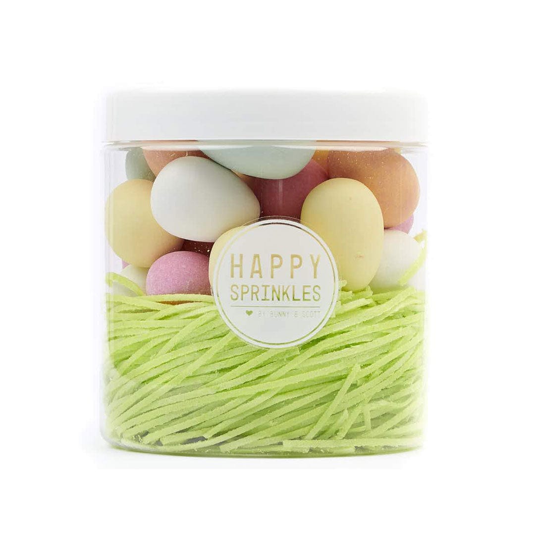 Happy Sprinkles vermicelles 300g Nid de Pâques vert