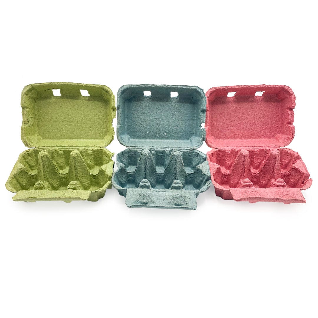 Happy Sprinkles Oeuf en paillettes Carton Set de 3 - rose vert bleu