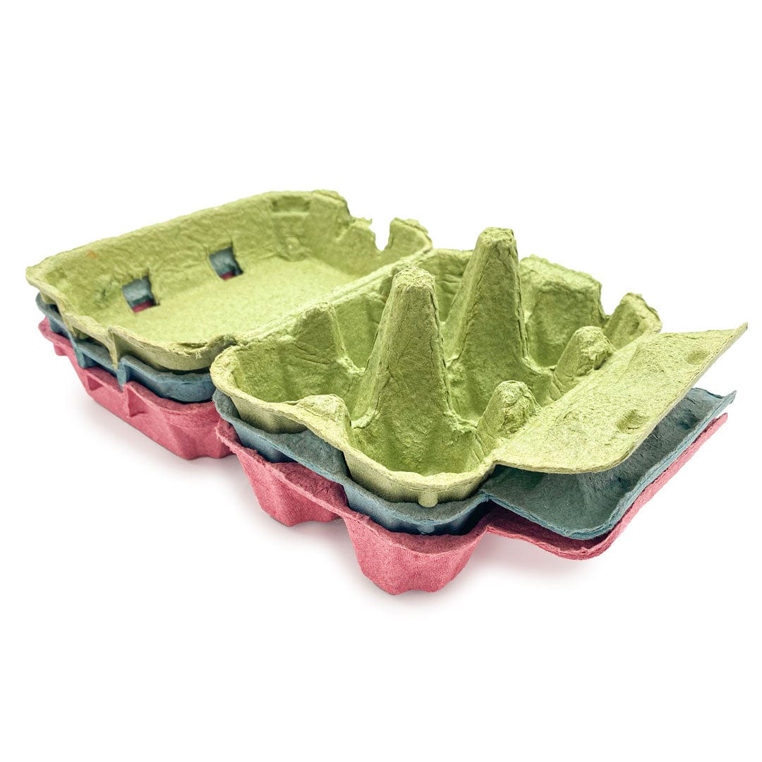 Happy Sprinkles Oeuf en paillettes Carton Set de 3 - rose vert bleu