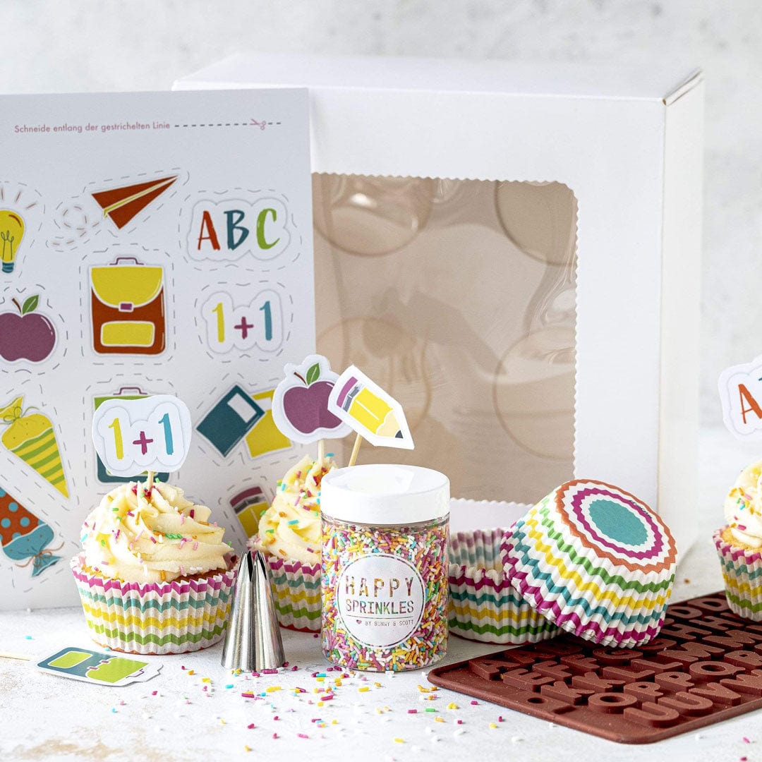 Happy Sprinkles Streusel Einschulung Backset