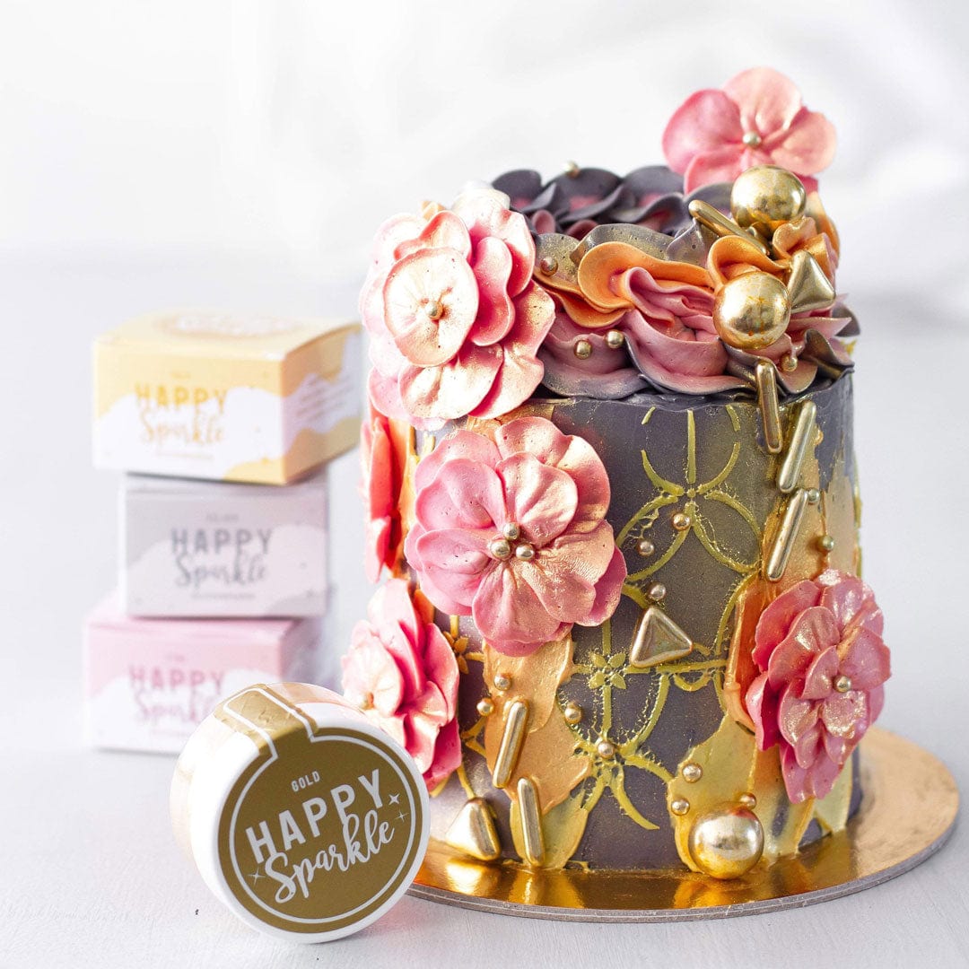 Happy Sprinkles Sprinkles Happy Sparkle Glitter Gold