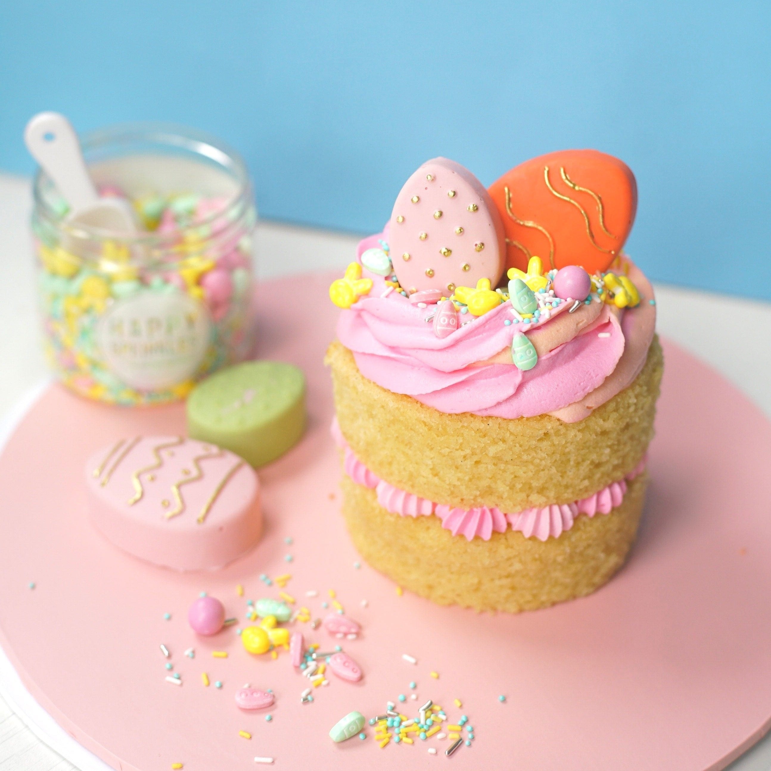 Happy Sprinkles Streusel Silikonform Happy Eggs