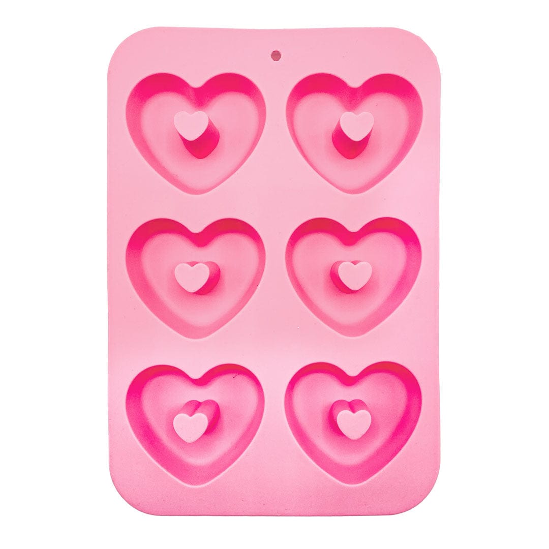 Stampo in silicone - heart donut
