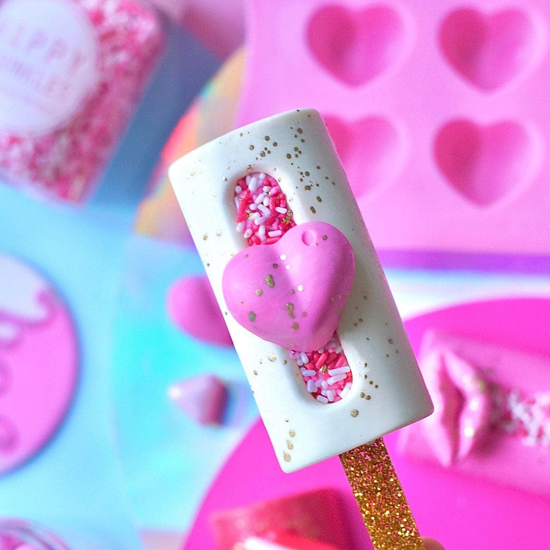 Happy Sprinkles Sprinkles Stampo in silicone per cuori piccoli