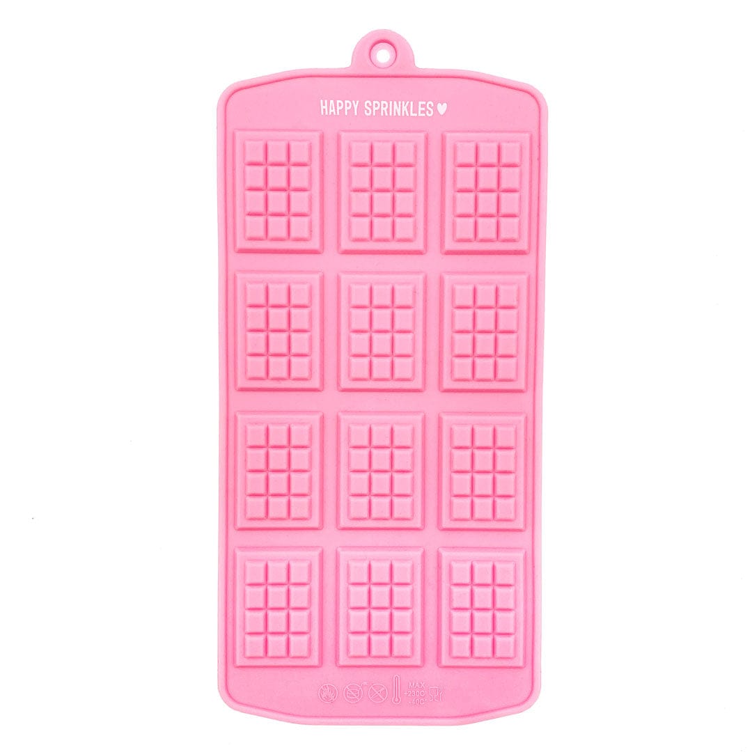 Happy Sprinkles Sprinkles silicone mold small chocolate bars