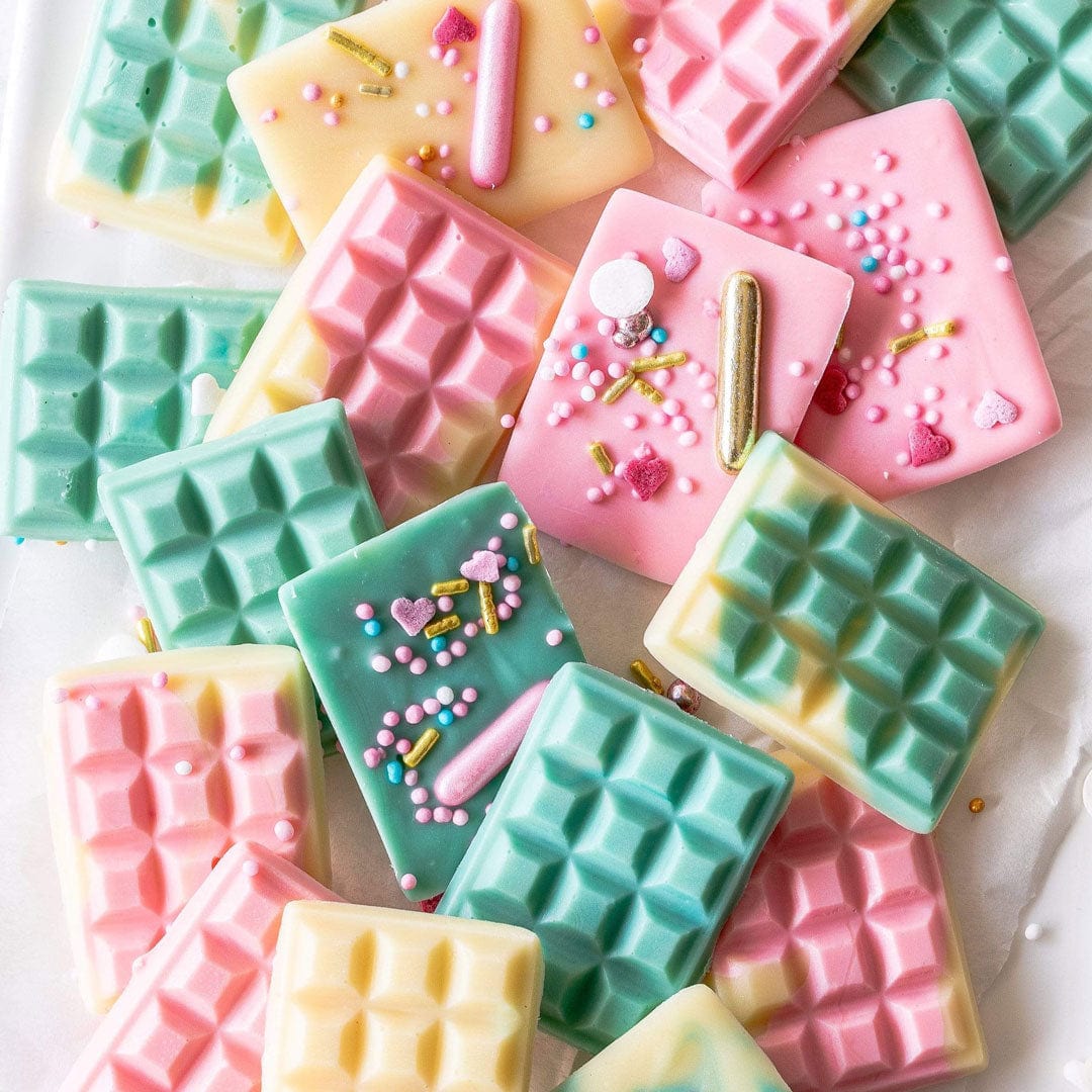 Happy Sprinkles Sprinkles silicone mold small chocolate bars