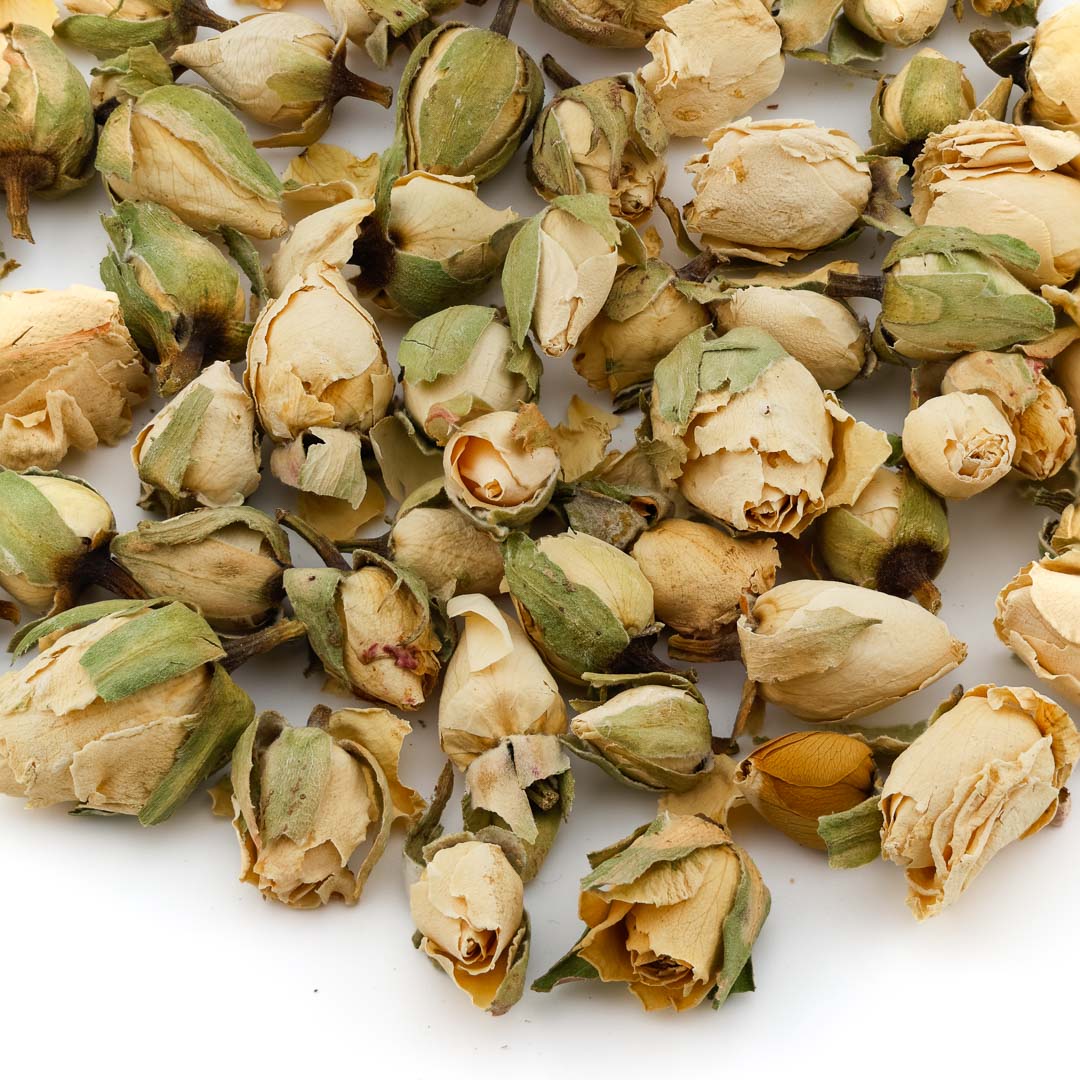 Rose Blossom - Rosenknospen weiß