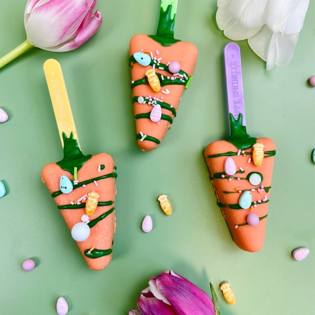 Paquete Happy Sprinkles Carrot Cakesicles