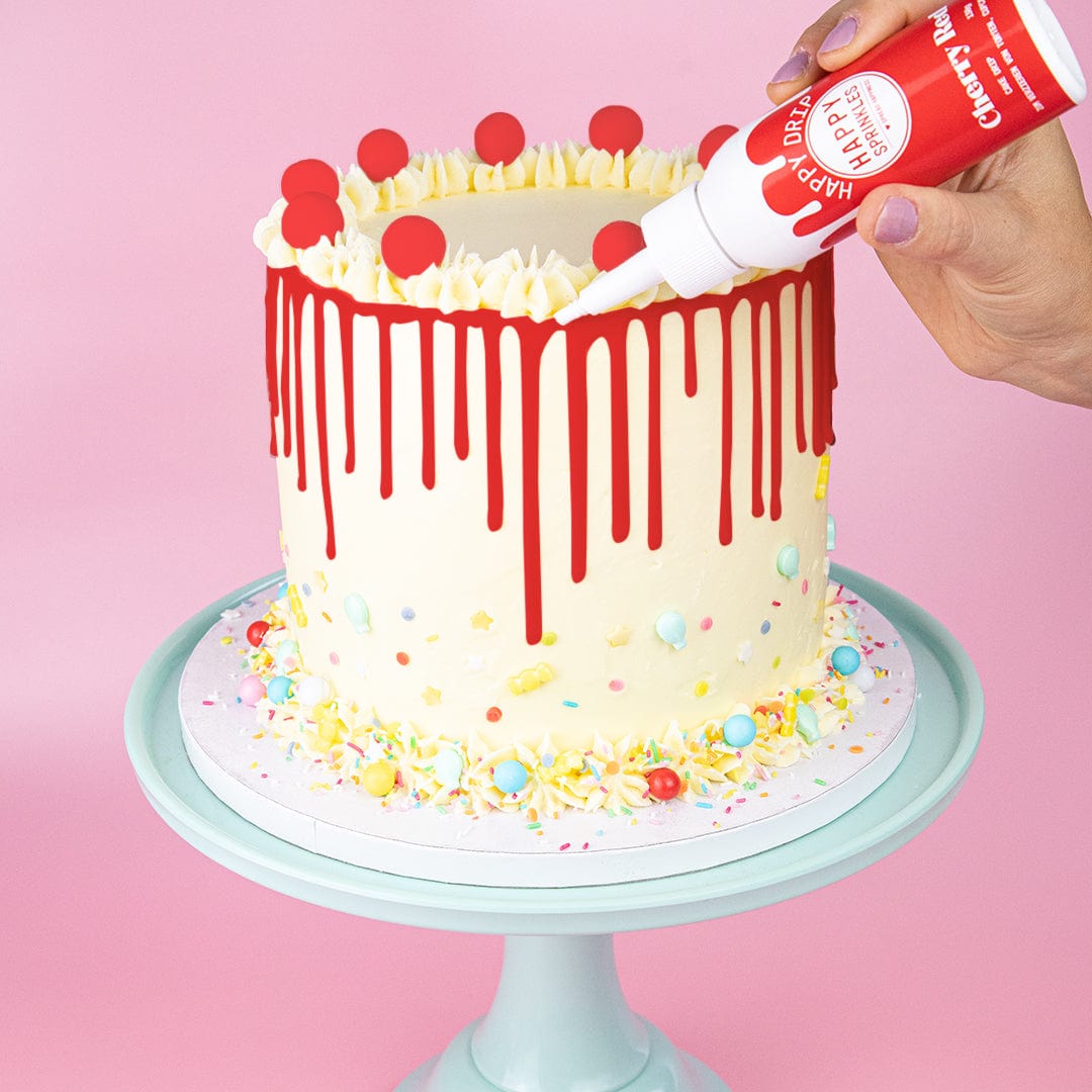 Sprinkles Happy Drip - Rosso ciliegia