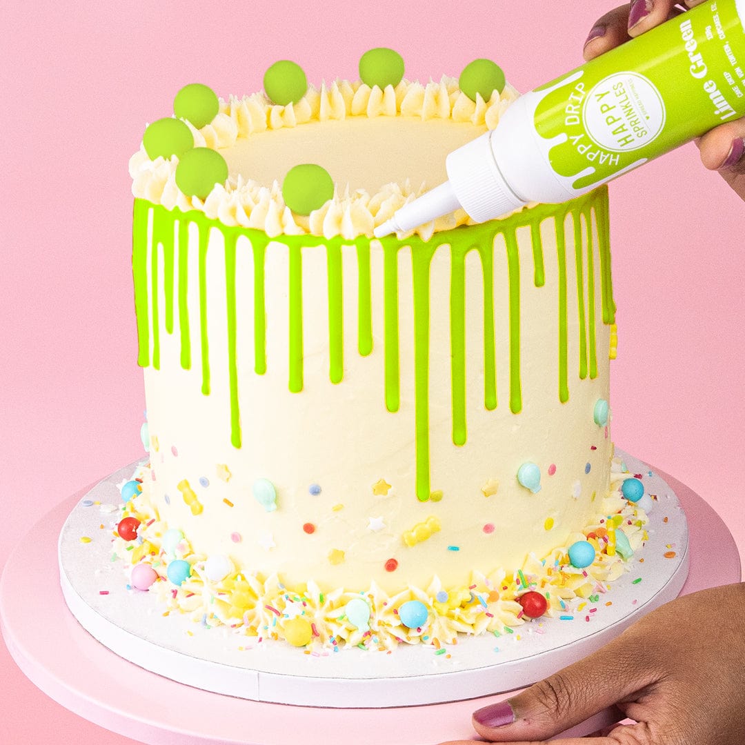 Happy Sprinkles paillettes Happy Drip - Vert Lime