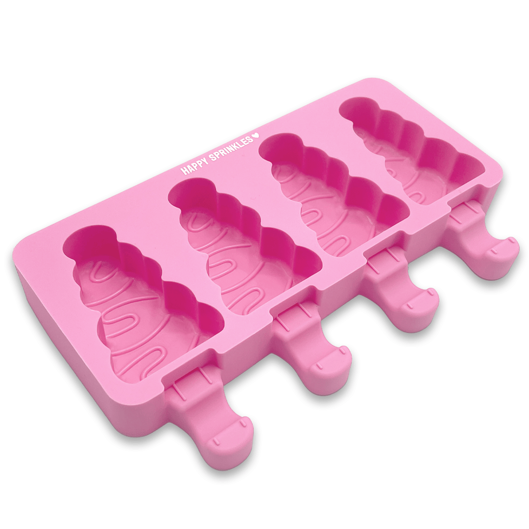 Silicone Cakesicle Mold | Halle Round Mold | Fancy Sprinkles | Fancy Sprinkles