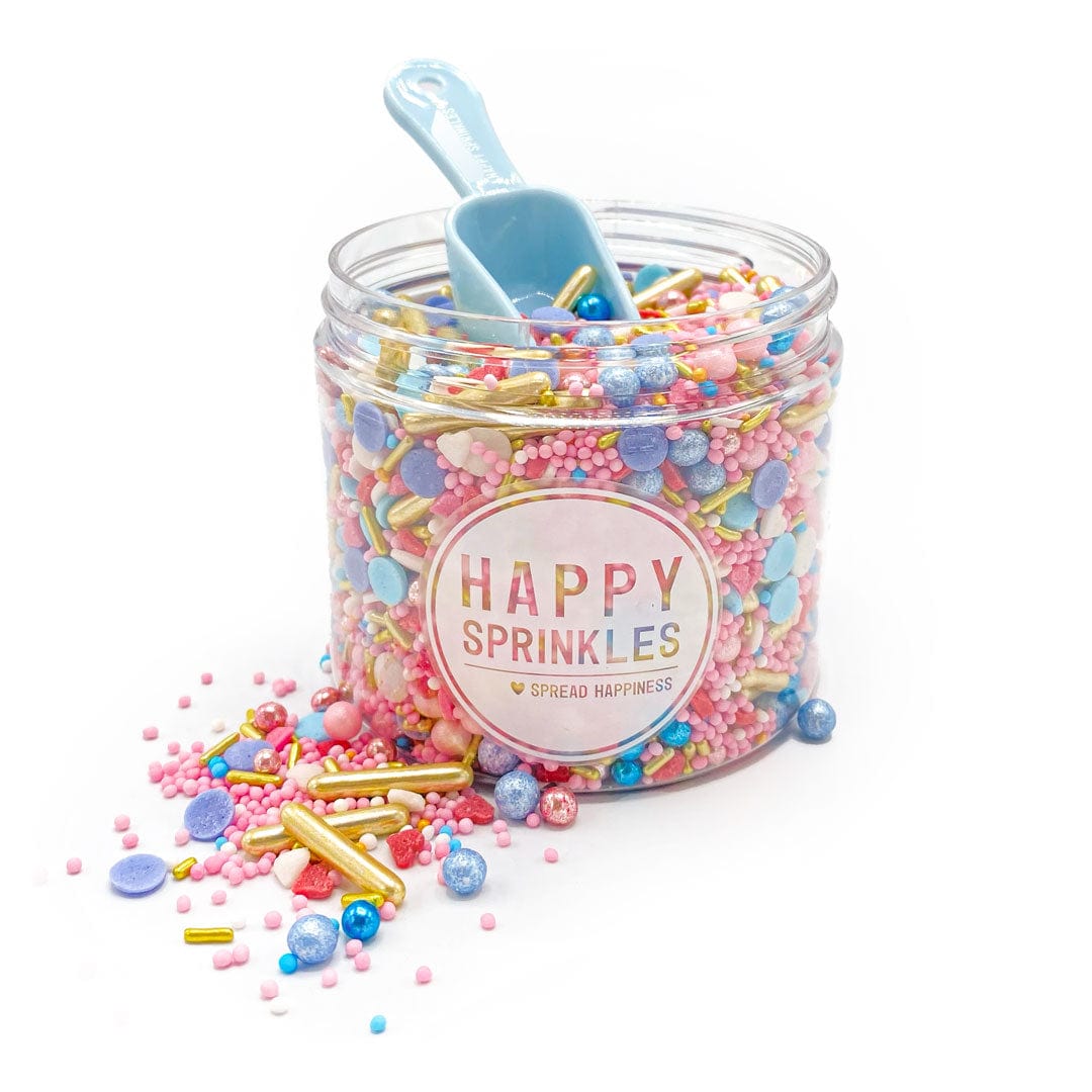 Zestaw 4 mini gałek do posypywania Happy Sprinkles Sprinkles
