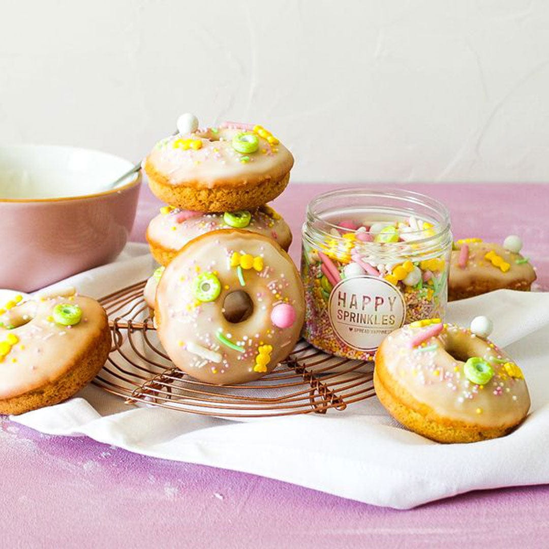 Happy Sprinkles kruimel donut cookie cutter