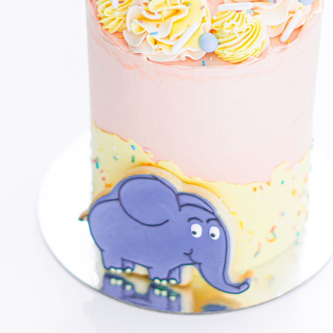Happy Sprinkles kruimelolifant - koekjessnijder