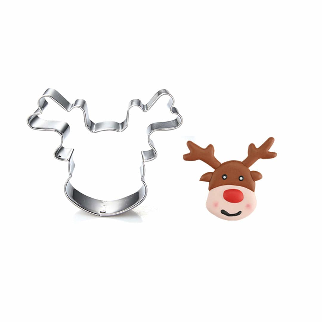 Happy Sprinkles Streusel Keksausstecher - Rudolph