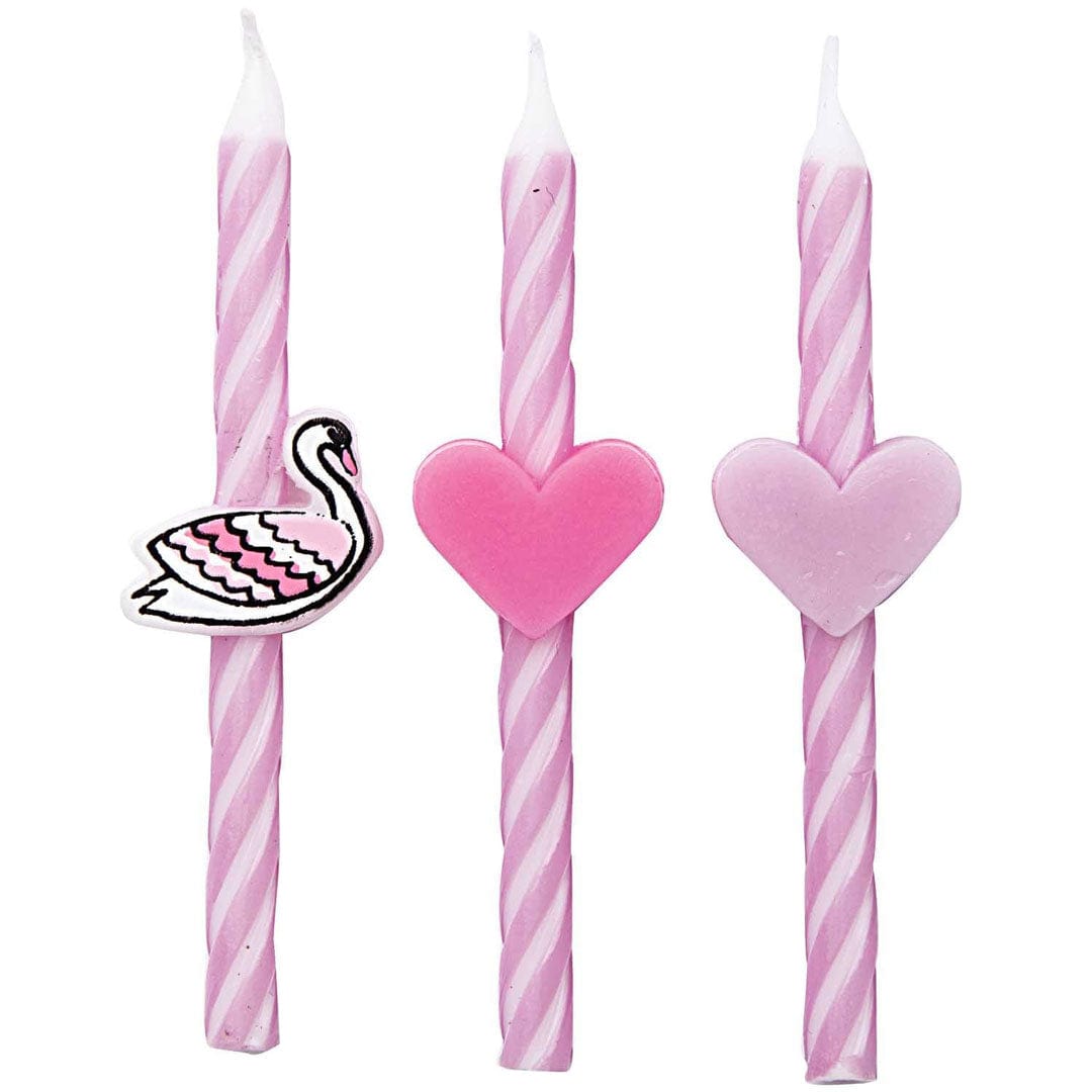 Happy Sprinkles Sprinkles Candles Swan / Hearts