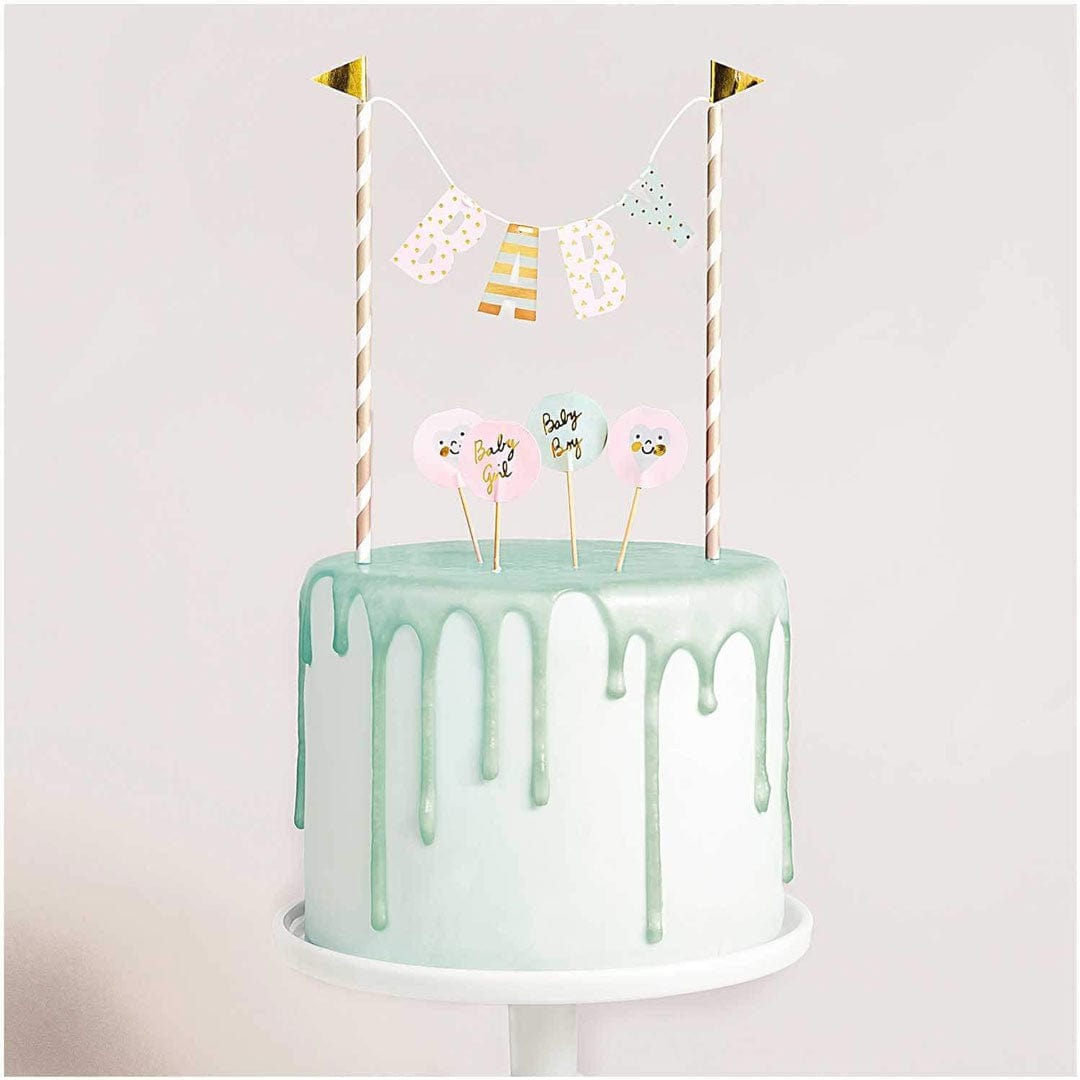 Happy Sprinkles Streusel Kuchen Girlande - Baby