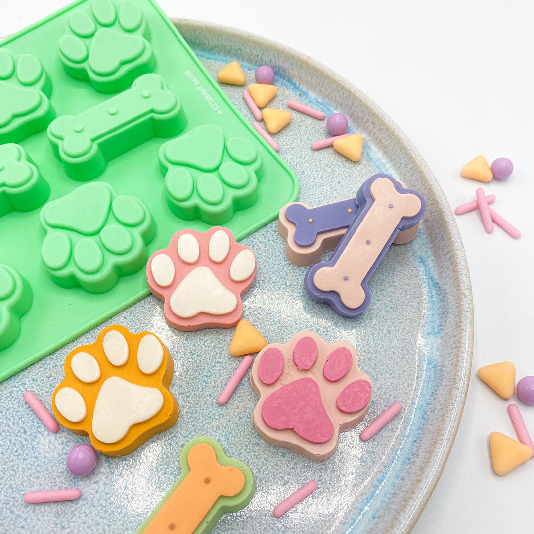 Happy Sprinkles Moule à crumble en silicone Dog Lover