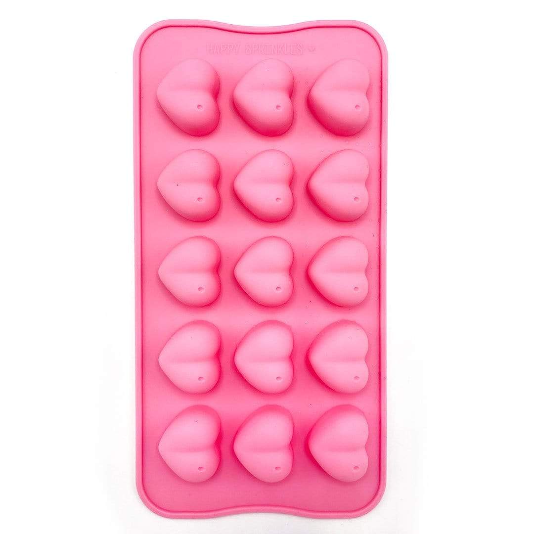Happy Sprinkles Sprinkles Silicone mold small hearts