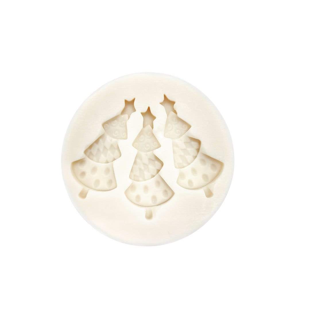 Happy Sprinkles spruzzi di silicone stampo piccoli alberi di Natale