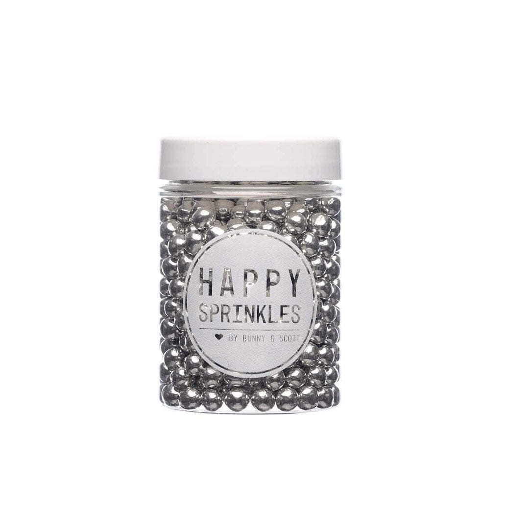 Happy Sprinkles Sprinkles Beginner (80 g) Silver Choco S
