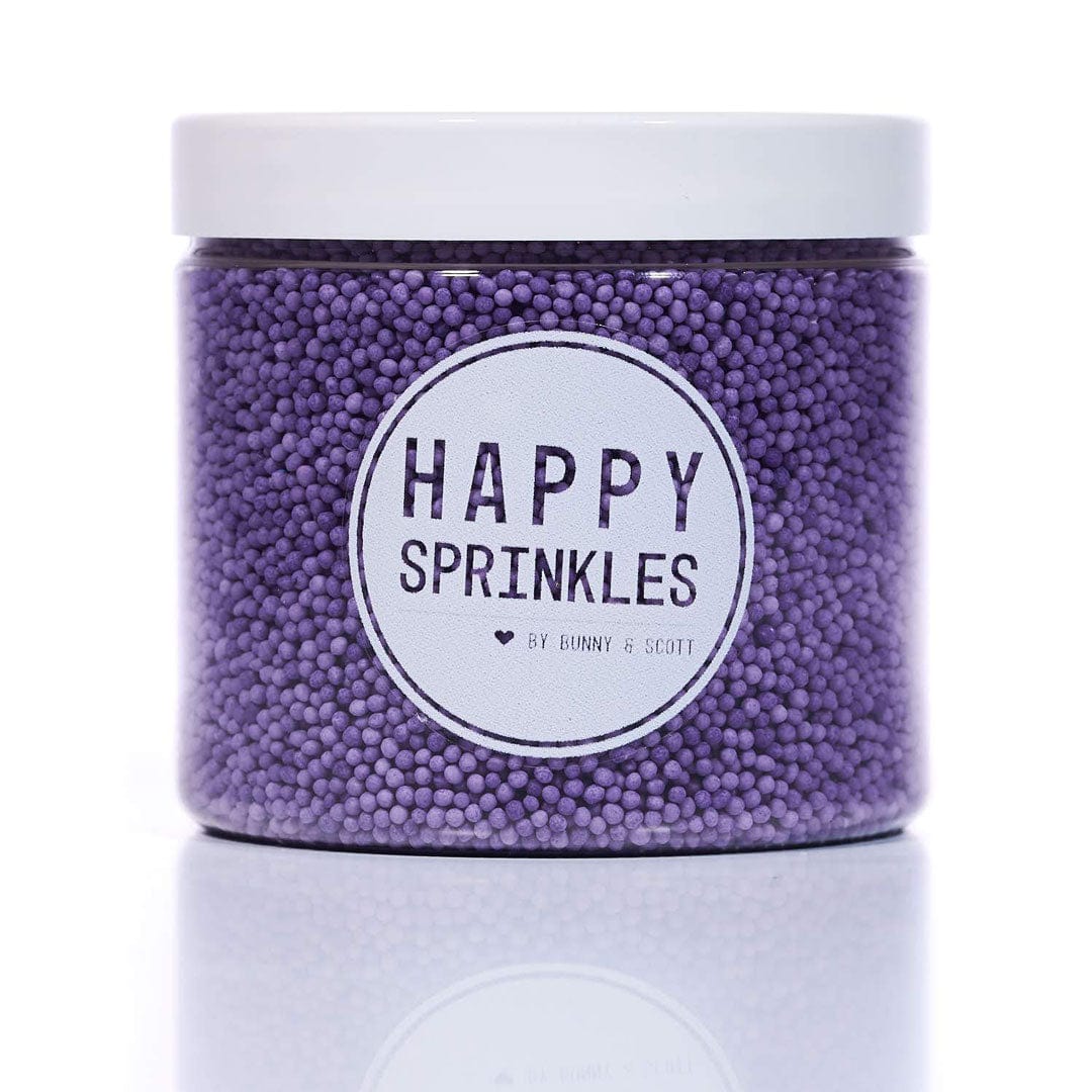 Happy Sprinkles Sprinkles dla początkujących (90 g) Purple Simplicity