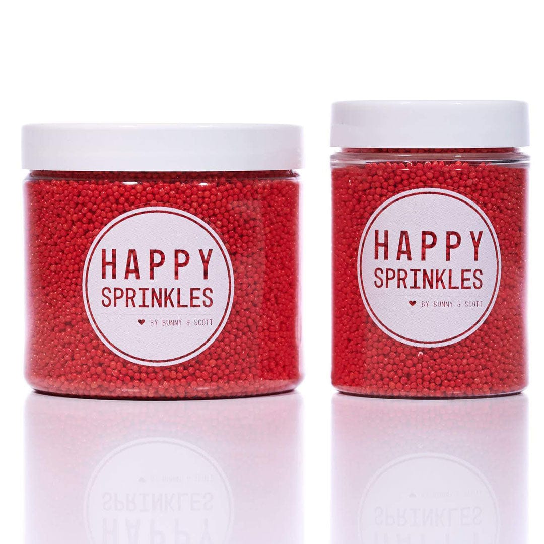 Happy Sprinkles Sprinkles dla początkujących (90 g) Red Simplicity