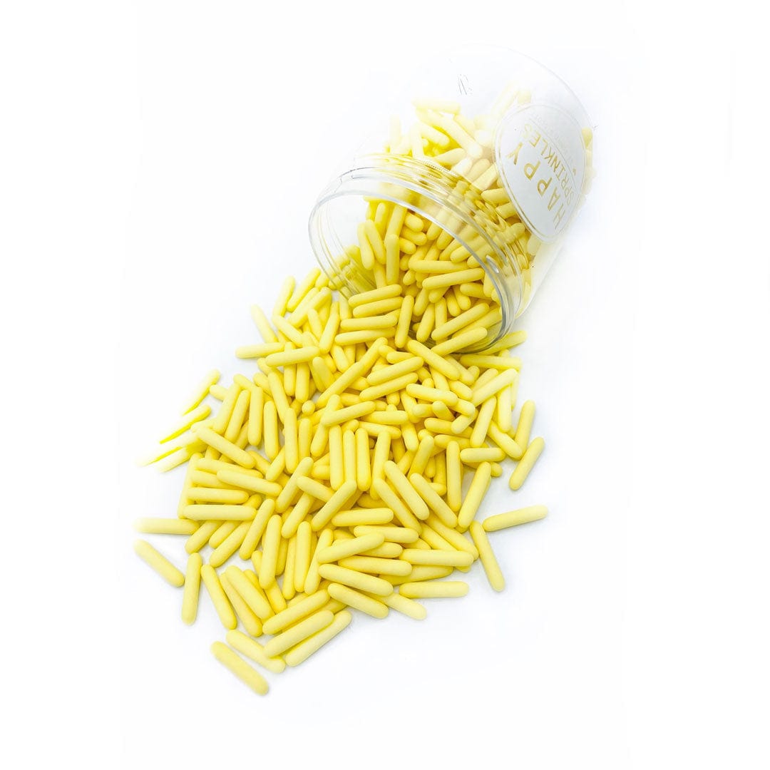 Happy Sprinkles Streusel Beginner (90g) Yellow Dull Rods